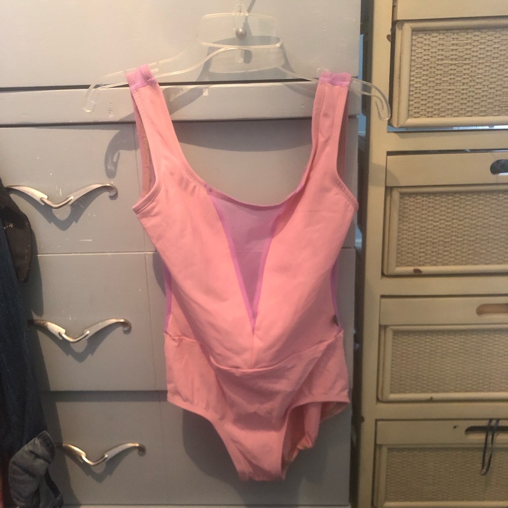 Custom pink luckyleo leotard